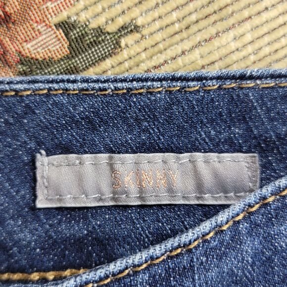 Melissa McCarthy Seven7 Jeans Womens 12 Blue Skinny Slimming Silhouette System - Picture 14 of 16